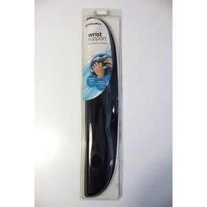 OfficeMax Black Memory Foam Wrist Support Pad Ergonomic Comfort Non-Skid
